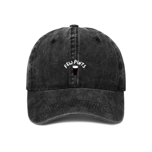 Guinness few pints embroidered cap black