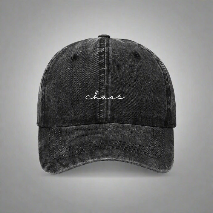 Chaos Cap – Embroidered Hat for Busy Dog Mums and Super Mums – Simply Hats