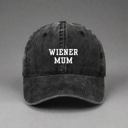 Wiener Mum Cap in black