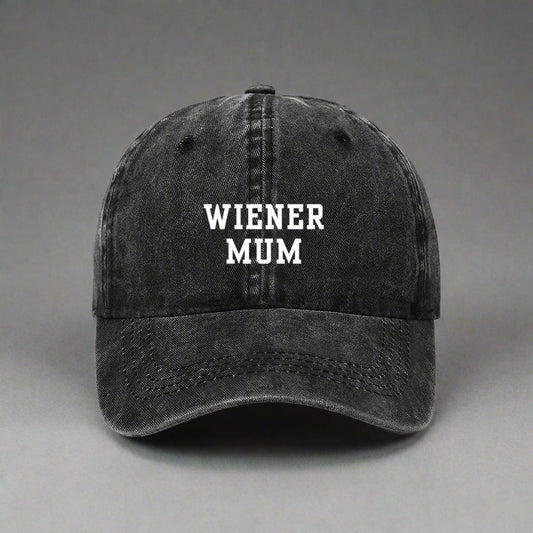Wiener Mum Cap in black