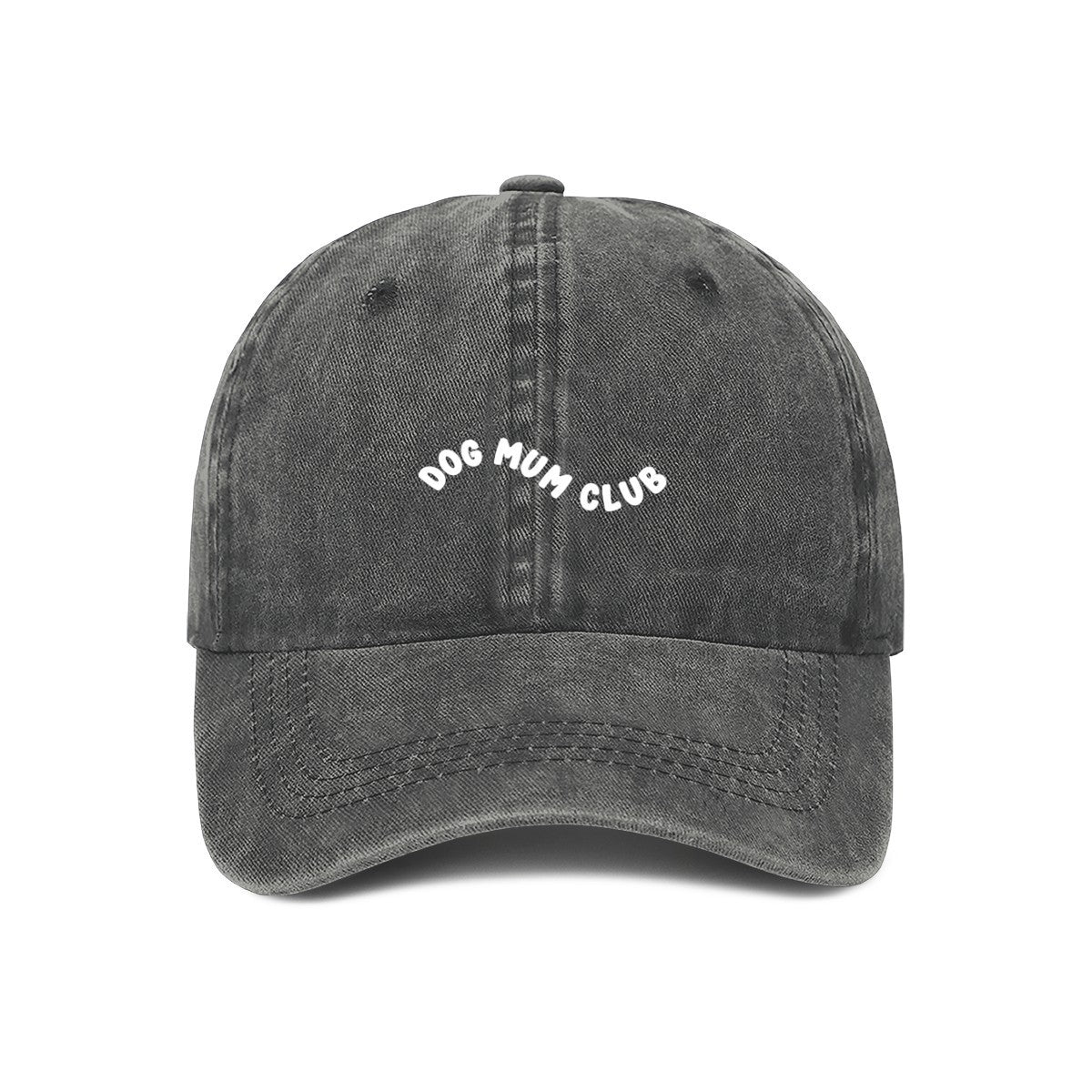 dog mum club cap grey