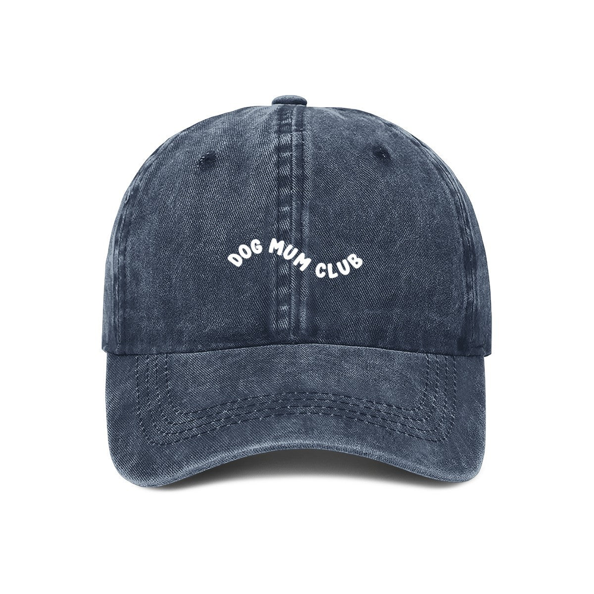 dog mum club cap navy