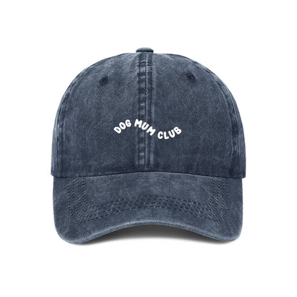 dog mum club cap navy