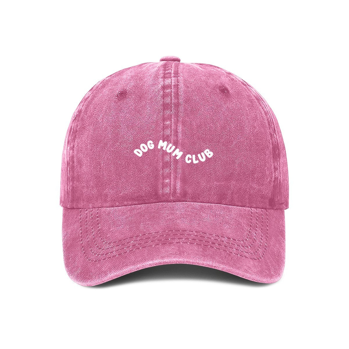 dog mum club cap pink