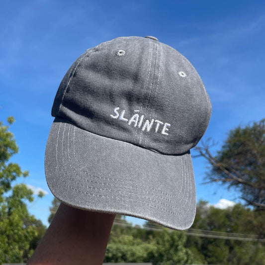 irish slainte embroidered hat