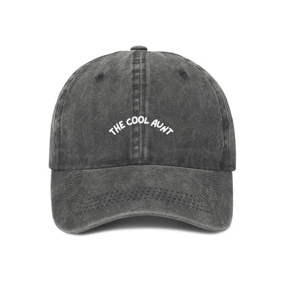 the cool aunt cap in grey