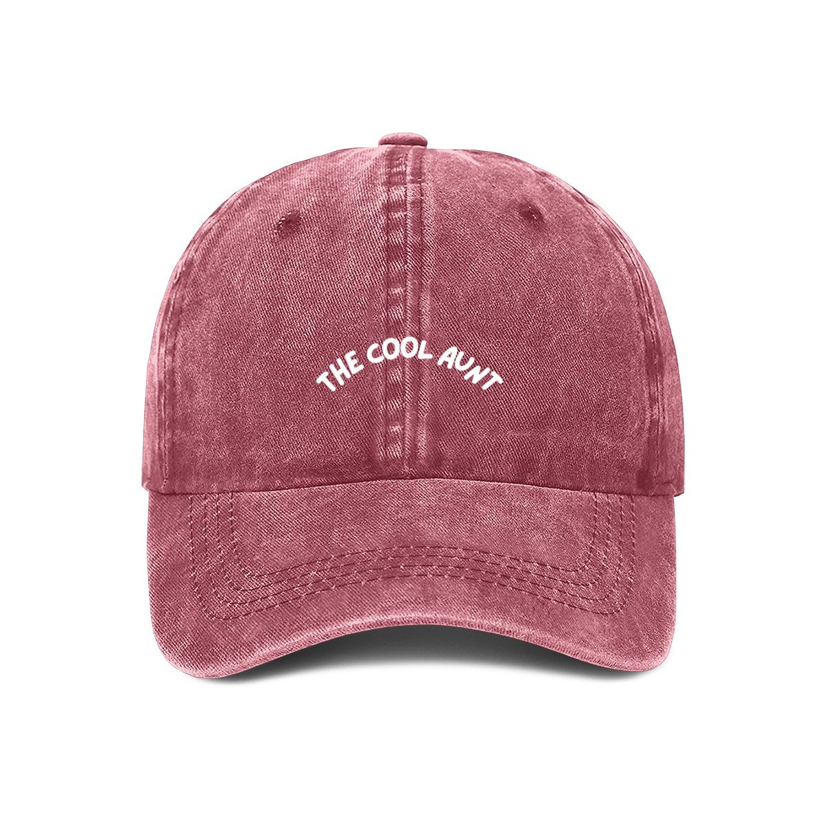 the cool aunt cap in red