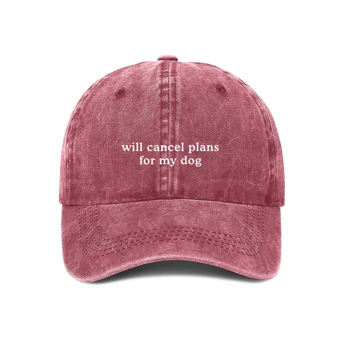 will cancel plans for my dog cap maroon
